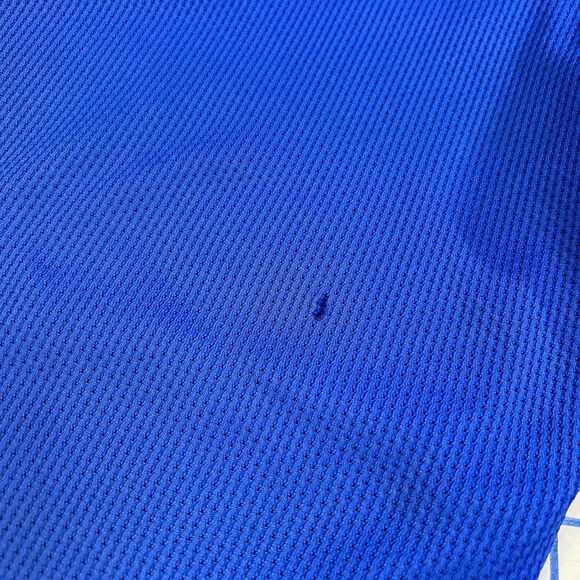 Vtg Nike Sphere Dry Basketball Shorts Men's Size L Blue Gray Colorblock BG Logo - Picture 7 of 10